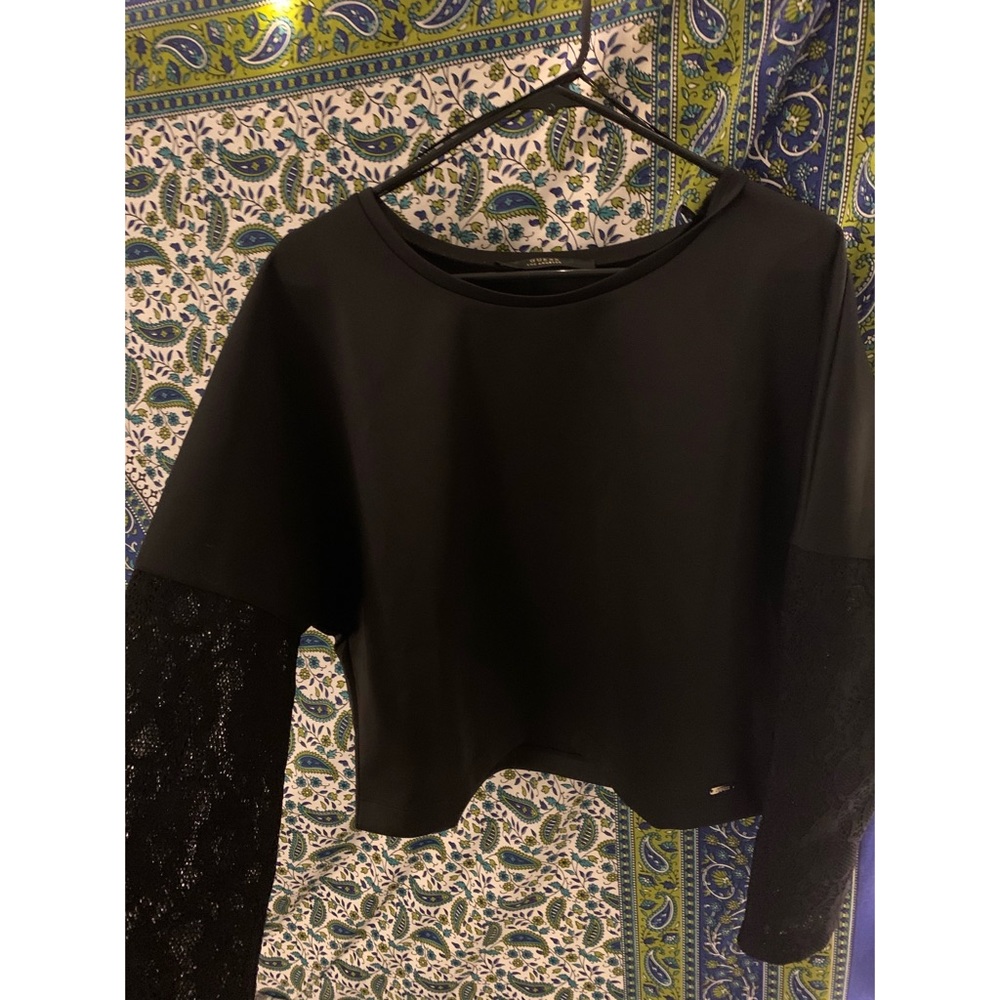 Long sleeve, Lace Guess Top🖤